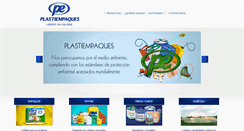 Desktop Screenshot of plastiempaques.com