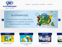 Tablet Screenshot of plastiempaques.com